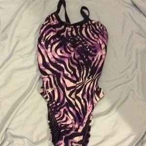 Speedo one piece bathing suit